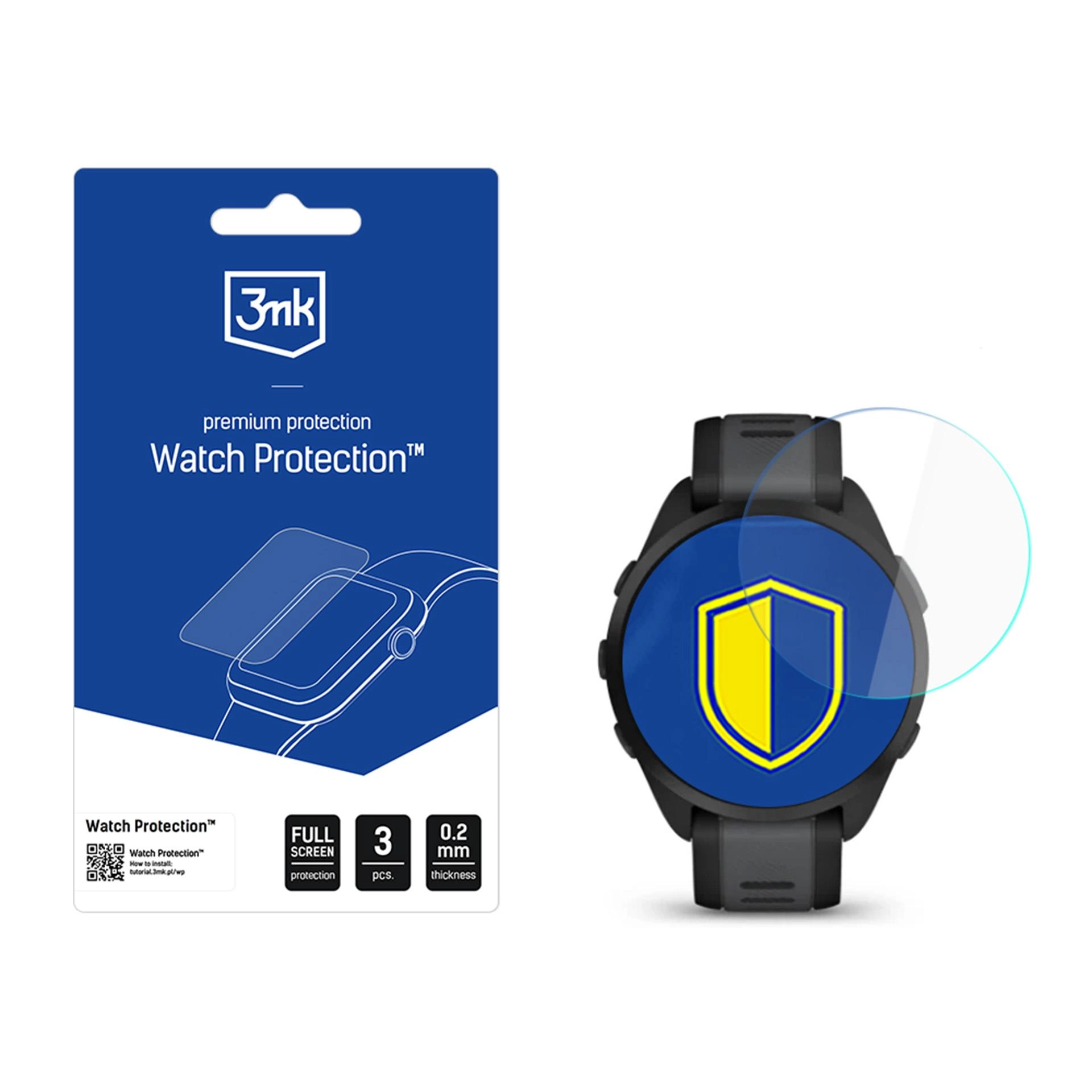 Szkło hybrydowe 3mk Watch Protection FlexibleGlass do Garmin Forerunner 165