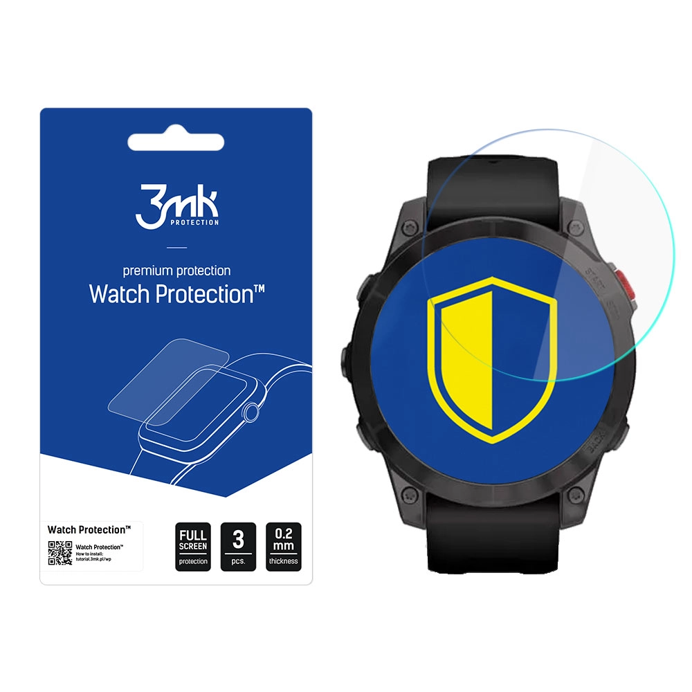 Szkło hybrydowe 3mk Watch Protection FlexibleGlass do Garmin Epix 2