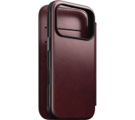 Nomad Modern Leather Folio do iPhone 17 Pro  Bordowy