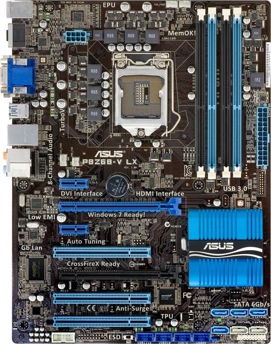 Płyta główna ASUS P8Z68-V LX