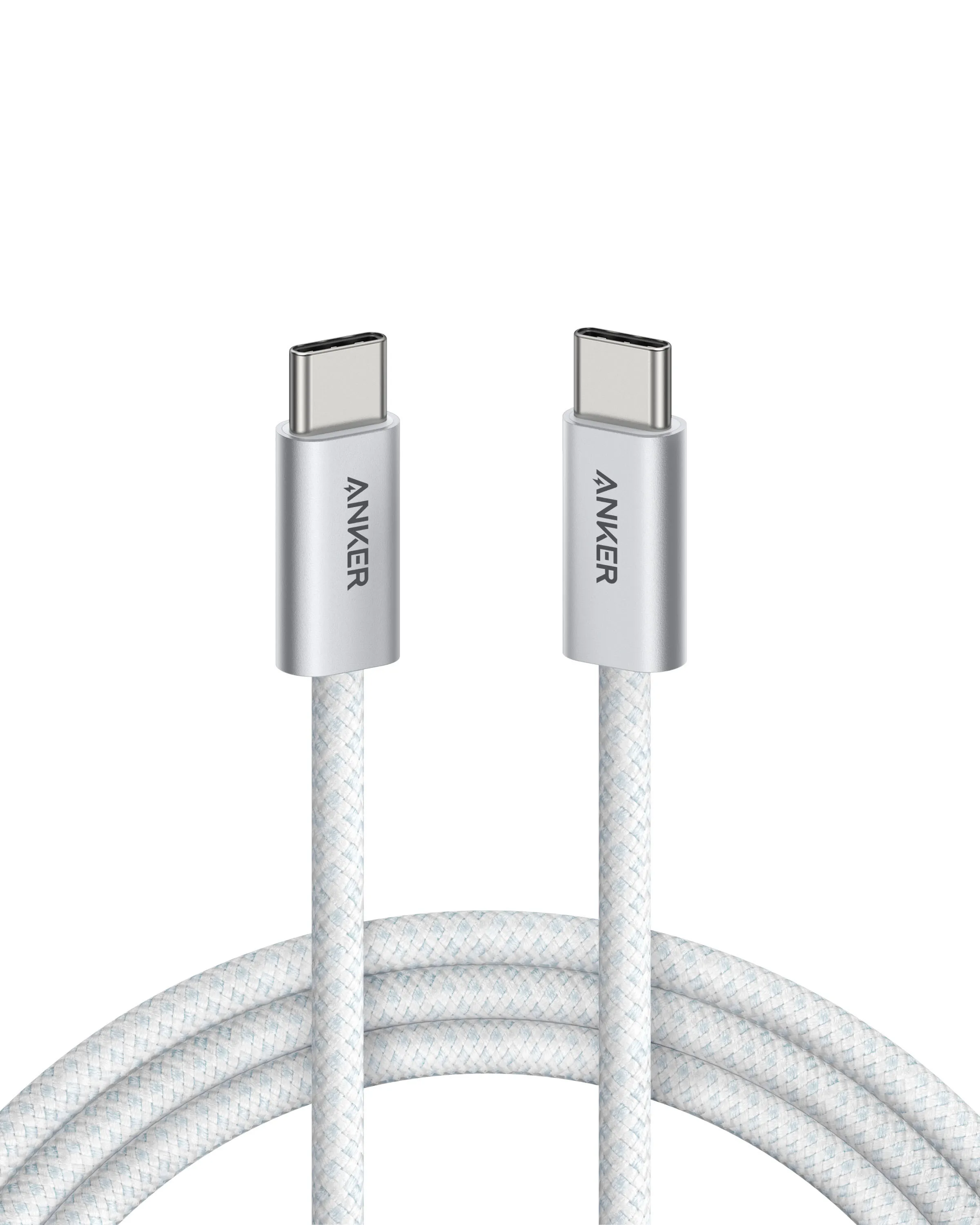 Kabel Anker Zolo A8060H22 USB-C do USB-C 240W 1,8m Biały