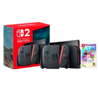 Konsola Nintendo Switch 2 Joy-Con Czarny + Just Dance 2026 Edycja Limitowana
