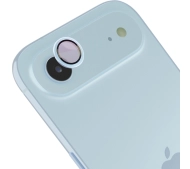 Bizon na aparat z aplikatorem Snap Lens do iPhone Air, błękitna ramka