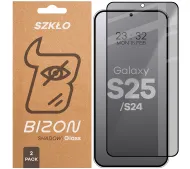Bizon prywatyzujące pełne Edge Shadow Duo do Samsung Galaxy S25 / S24