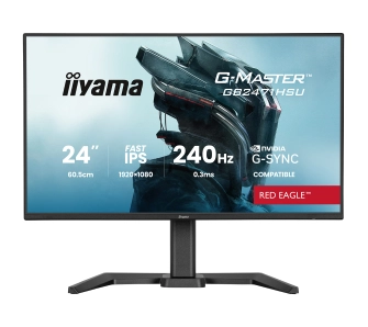 Monitor iiyama G-Master Red Eagle GB2471HSU-B1 23,8" Full HD Fast IPS 240Hz 0,3ms MPRT Gamingowy