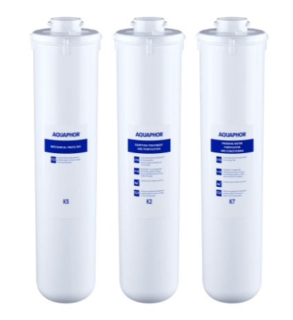 Zestaw wkładów Aquaphor K5-K2-K7 do Kryształ A
