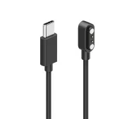 Hama USB-C do ładowania zegarków 0,6m Czarny