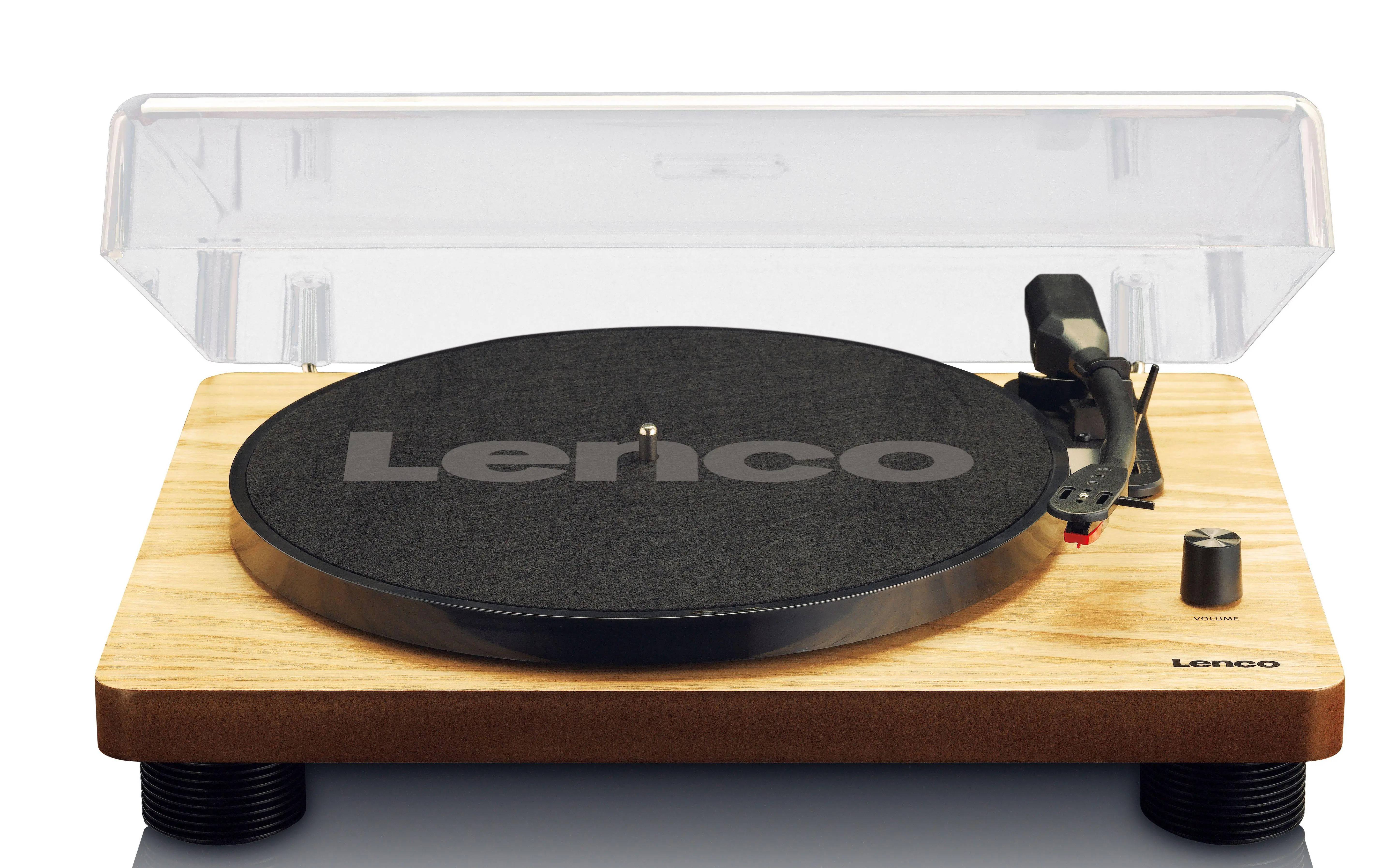 Gramofon Lenco LS-50WD Półautomatyczny Napęd paskowy Przedwzmacniacz Brązowy