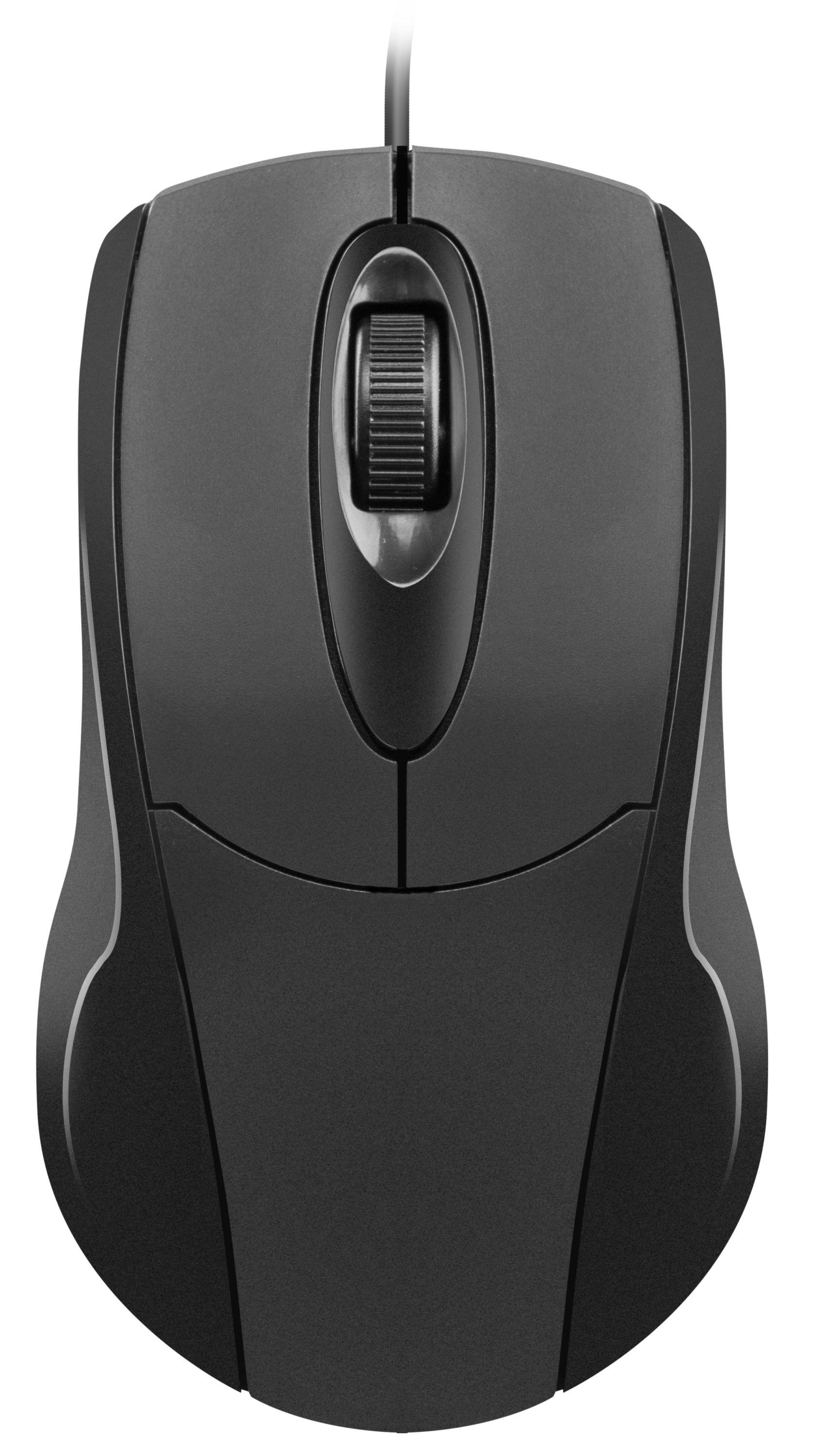 Myszka Natec Ruff Czarny