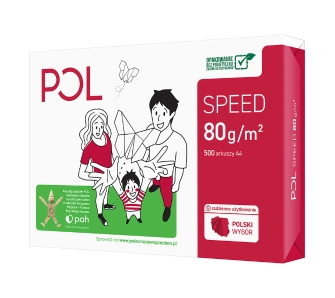 Papier do drukarek POL SPEED A4 80 g/m2 500 Arkuszy