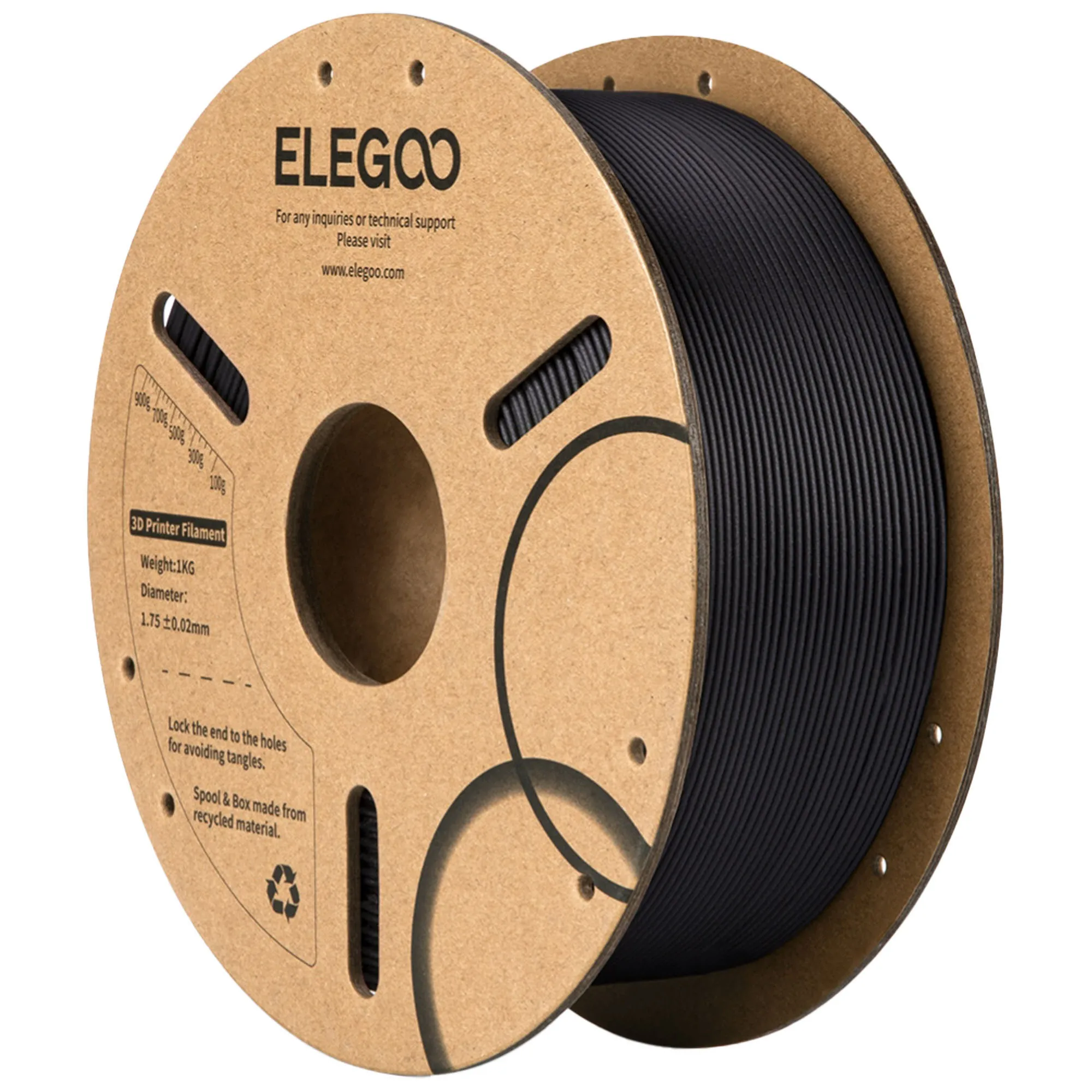 Filament Elegoo PLA-CF 1,75mm Czarny