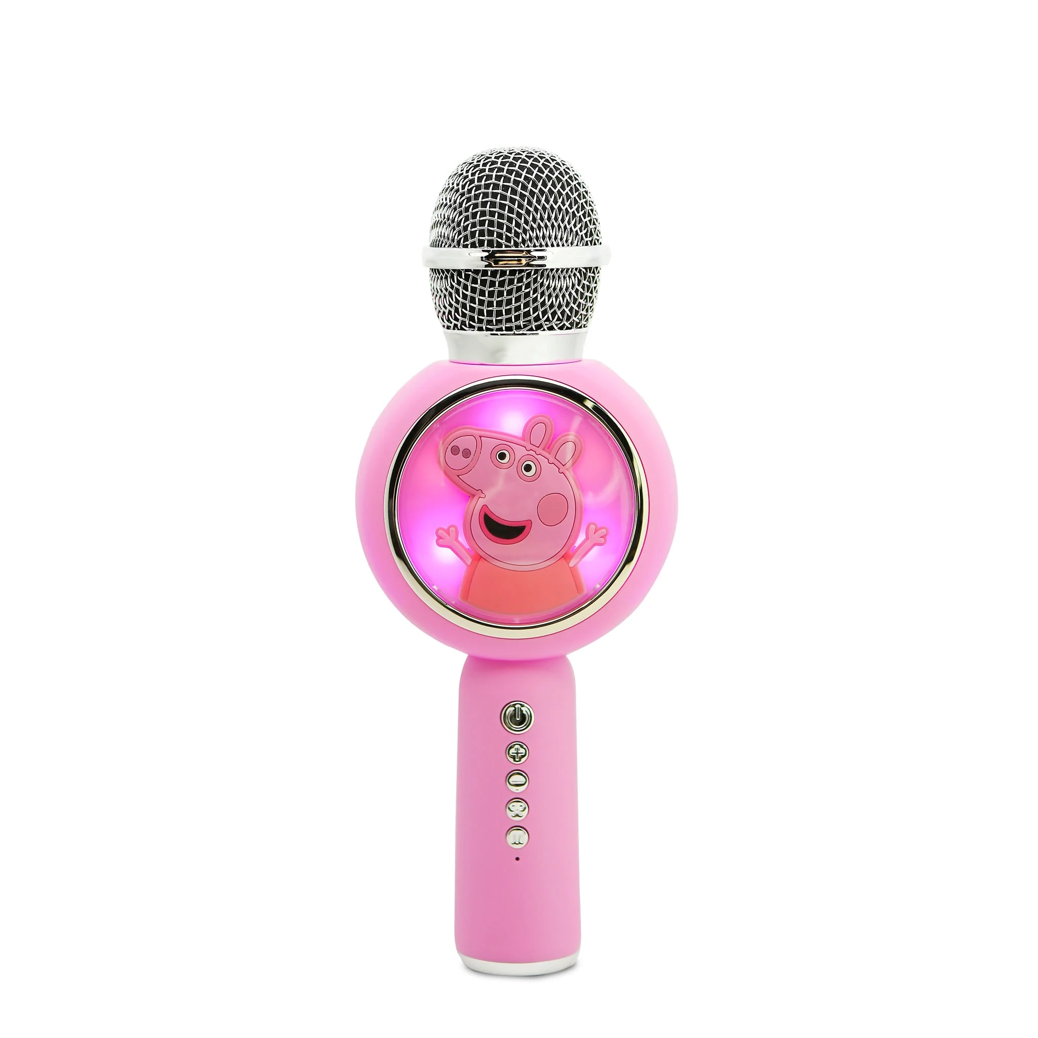 Mikrofon z głośnikiem Bluetooth OTL Technologies Karaoke PEPPA PIG 5W Różowy