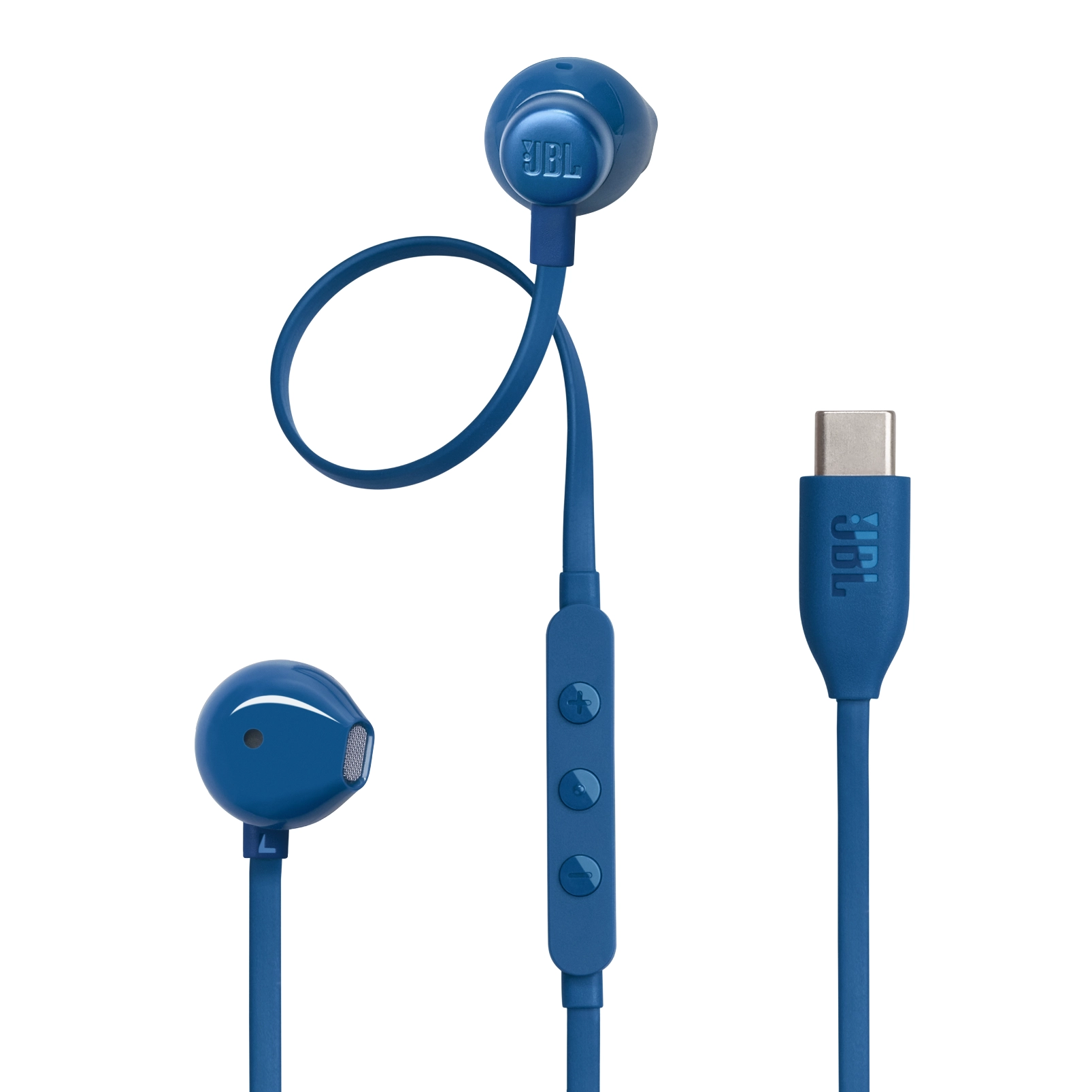 Słuchawki przewodowe JBL Tune 305C USB-C Douszne Niebieski