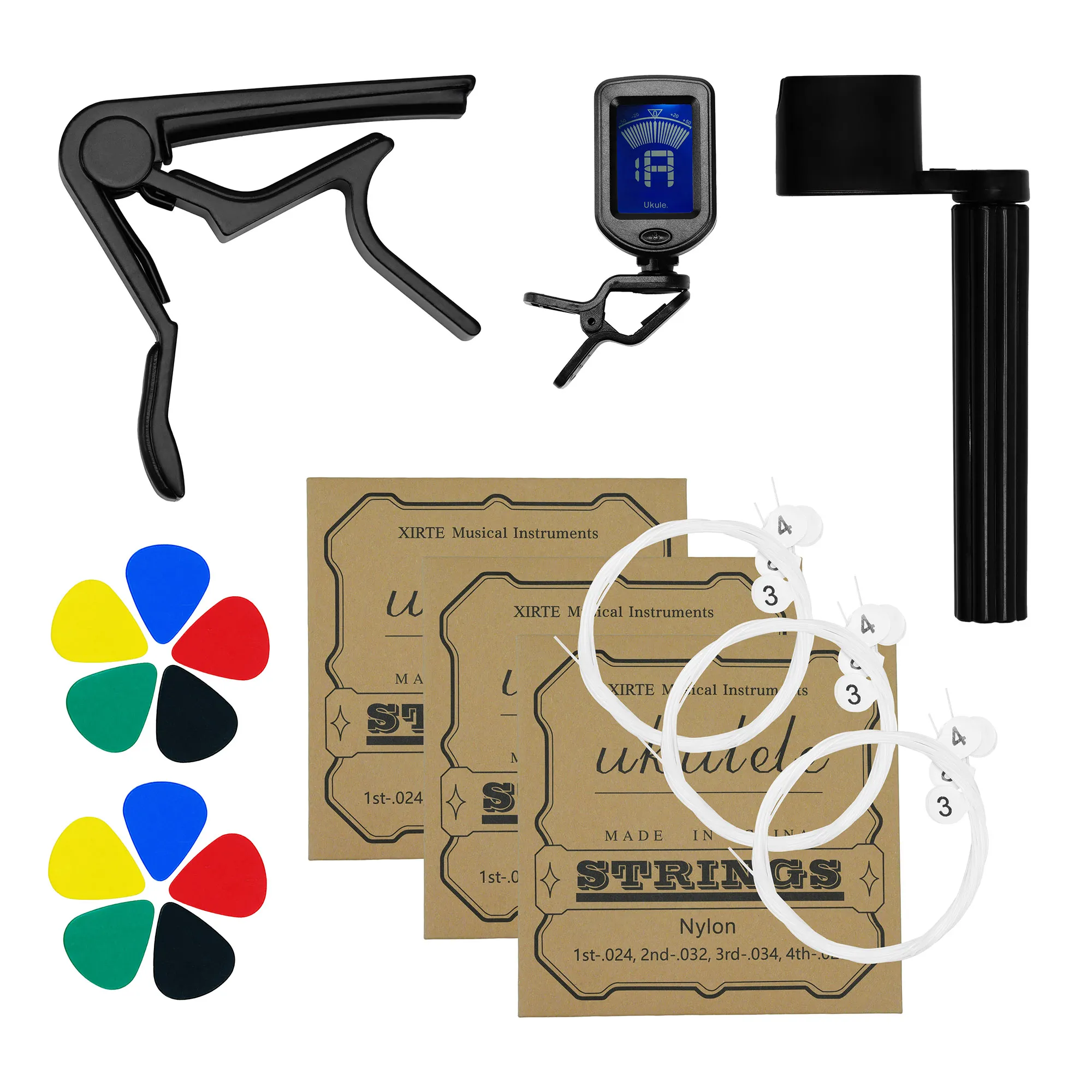 Akcesoria muzyczne Musicmate Zestaw akcesoriów do ukulele MM-A80 UkulelePack