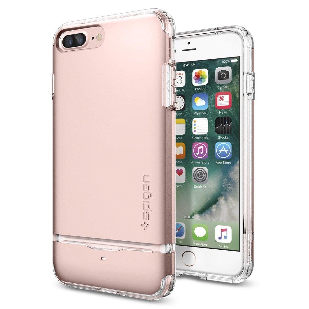 Etui Spigen Flip Armor 043CS20821 do iPhone 7 Plus (rose gold)