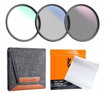 Filtr K&F zestaw 4w1 NANO-K UV CPL ND4 67mm