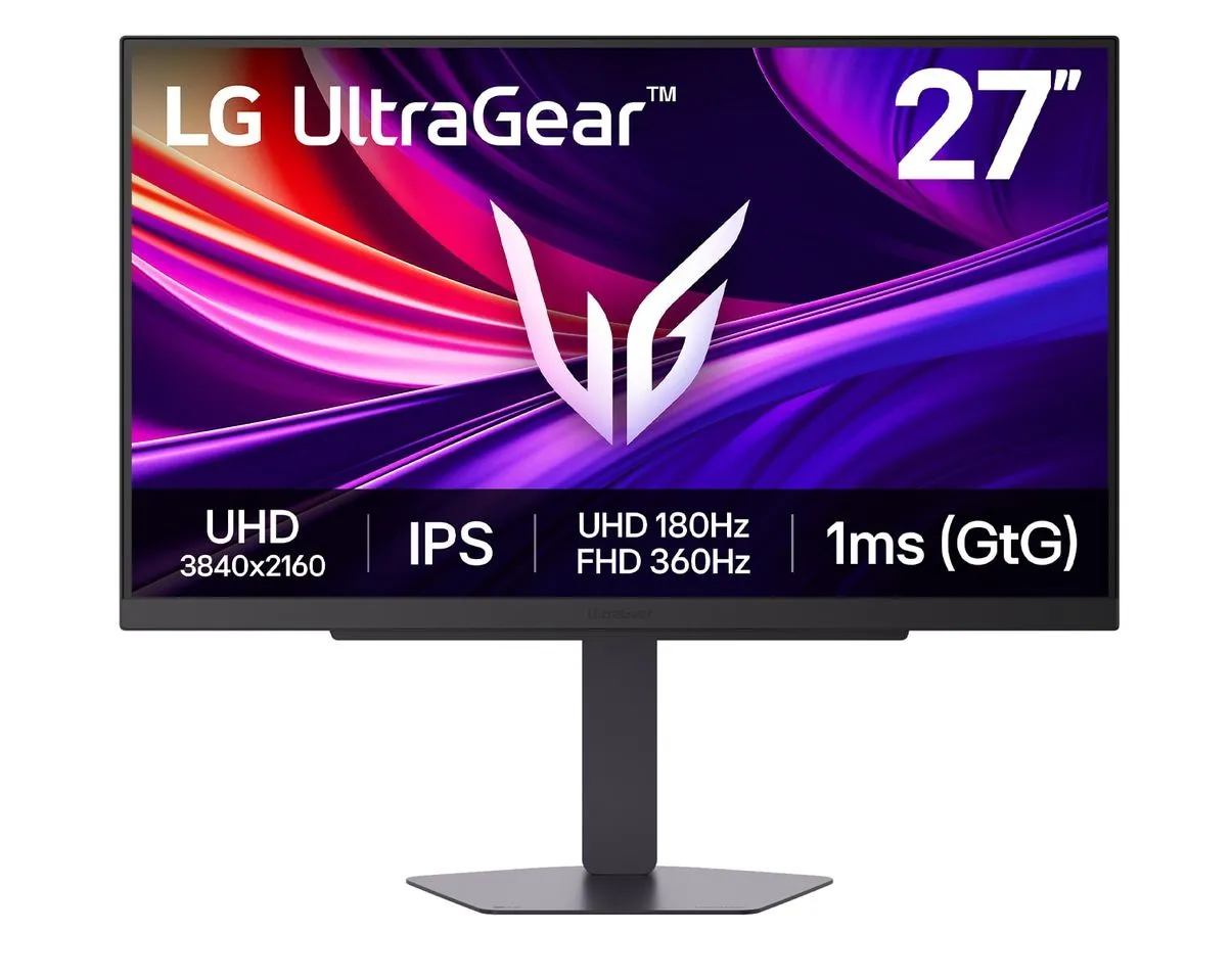 Monitor LG UltraGear 27G810A-B 27" 4K IPS Dual Mode 180Hz/360Hz 1ms Gamingowy