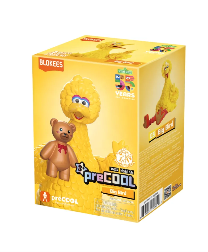 Model do składania Blokees Sesame Street - Big Bird
