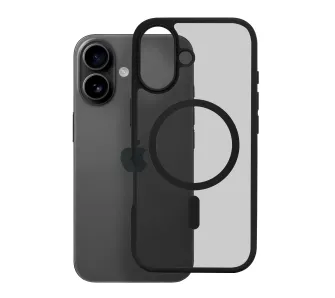 Etui Roobix Dusky MagSafe do iPhone 17 Czarny matowy