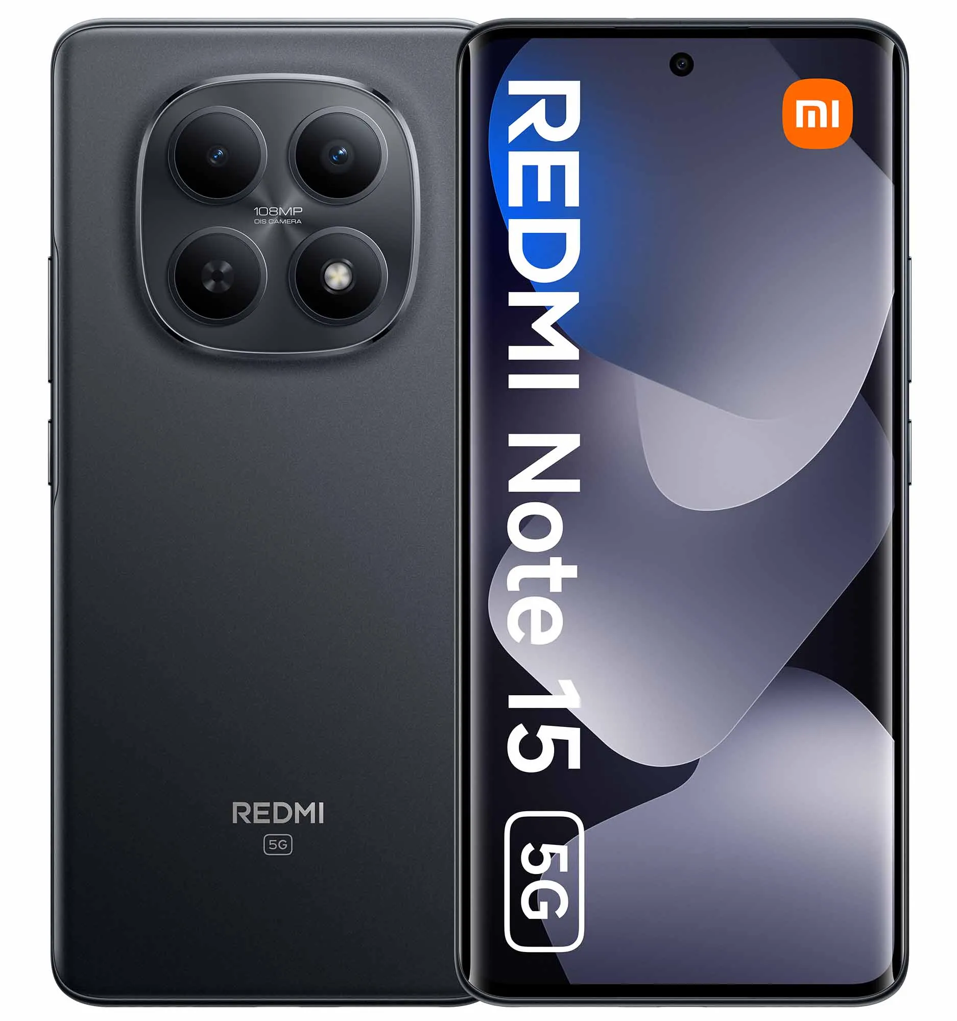 Smartfon Xiaomi REDMI Note 15 5G 8/256GB Funkcje AI 6,77" 120Hz 108Mpix Czarny