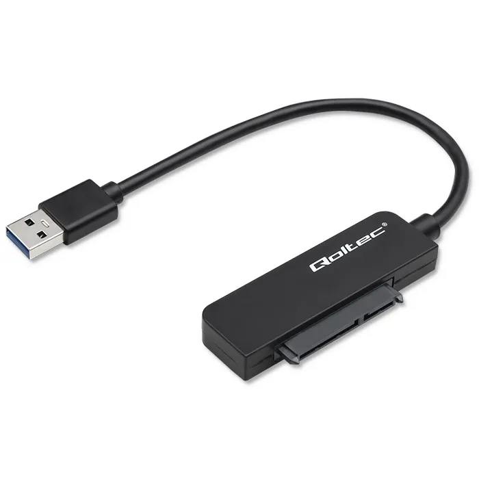 Adapter Qoltec 52268 SATA Przejściówka na dysk SSD HDD 2.5" USB 3.0