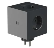 Avolt Square 2 3 gniazda 2x USB-C Czarny