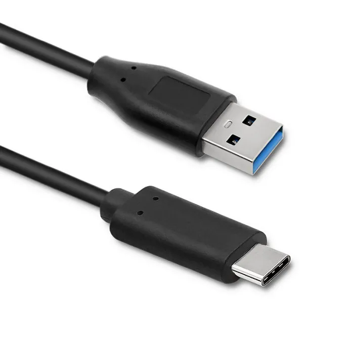 Kabel Qoltec 50492 USB-A do USB-C 1,5m Czarny