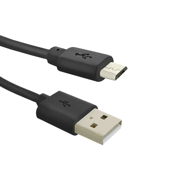Kabel Qoltec 50497 USB-A do microUSB 0,25m Czarny