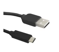 Qoltec 50484 USB-A do USB-C 1,8m Czarny