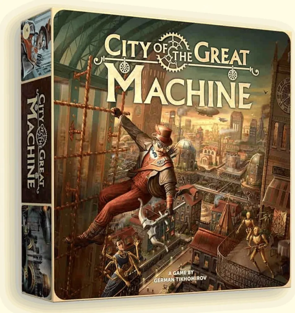 Gra planszowa City of the Great Machine Wydanie Polskie