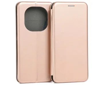 Etui Beline Book Magnetic Xiaomi Redmi Note 14 Pro 5G Różowo-złoty