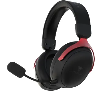 Słuchawki bezprzewodowe z mikrofonem Secret Gear SX1 Nauszne Czarno-czerwony