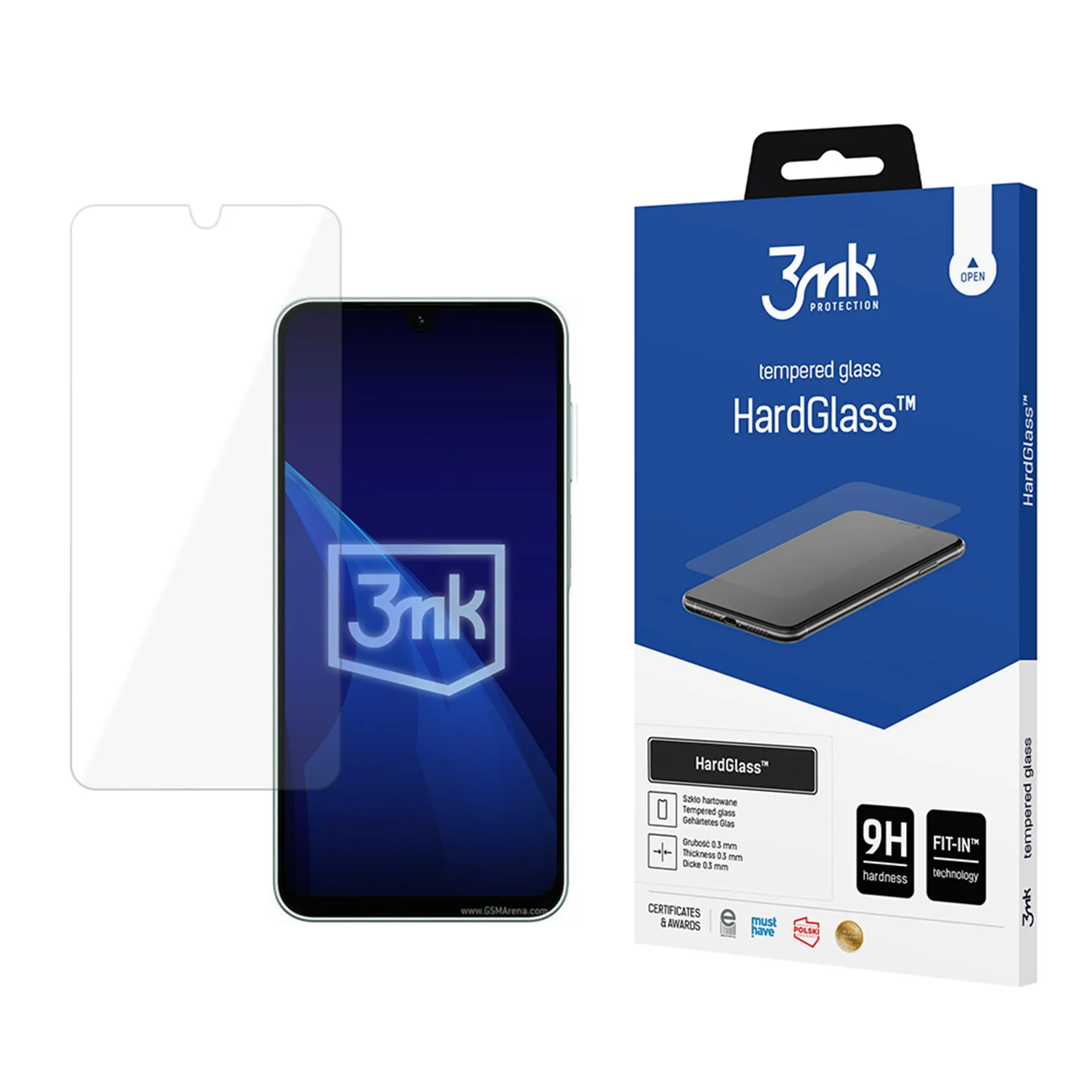 Szkło hartowane 3mk HardGlass do Samsung Galaxy A27 5G