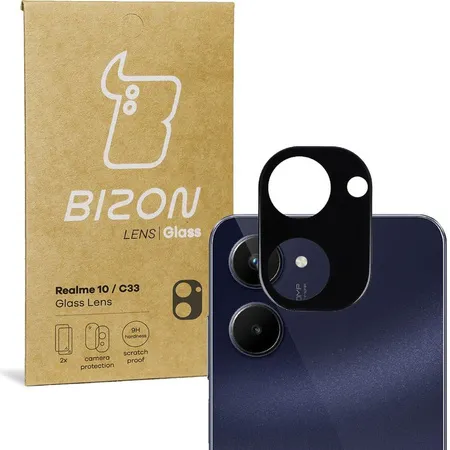 Szkło ochronne Bizon na aparat Silk Lens do Realme C33