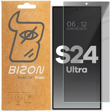 Szkło hartowane Bizon prywatyzujące Clear Shadow do Samsung Galaxy S20 Ultra