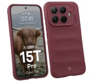 Bizon Tur do Xiaomi 15T Pro Burgundowy