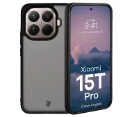 Bizon Angelo do Xiaomi 15T Pro Przydymiony z czarną ramką