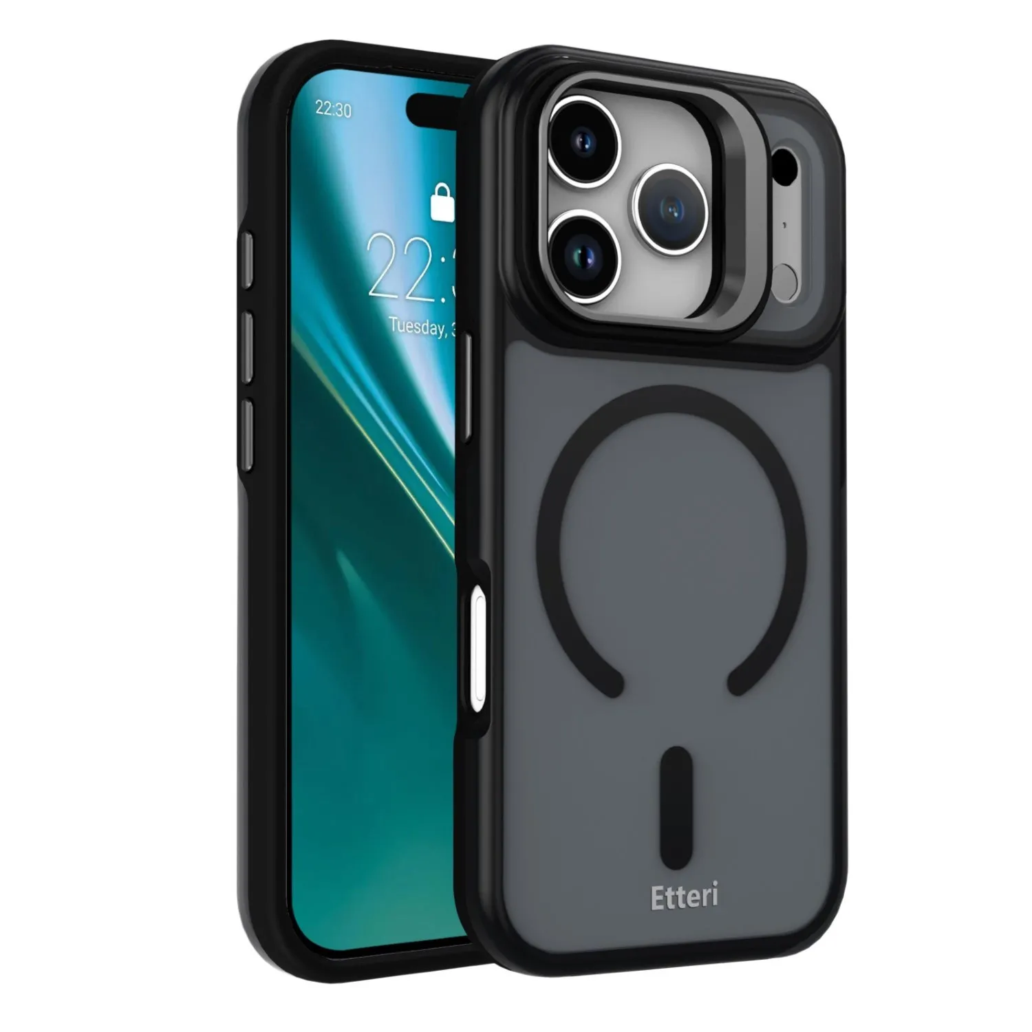 Etui Etteri Morning Fog do iPhone 17 Pro Czarny
