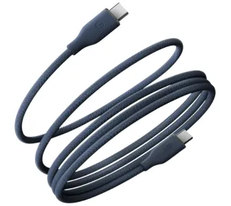 Kabel Energea Helix 60 USB-C do USB-C 60W 1,5m Niebieski