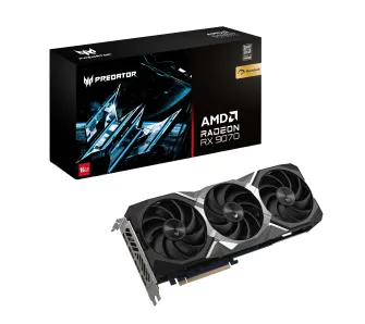 Karta graficzna Acer Predator BiFrost Radeon RX 9070 OC 16GB GDDR6 256bit FSR