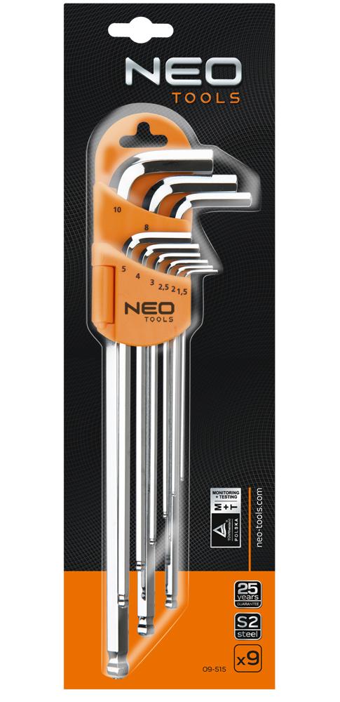 NEO Tools 09-515 9 szt.