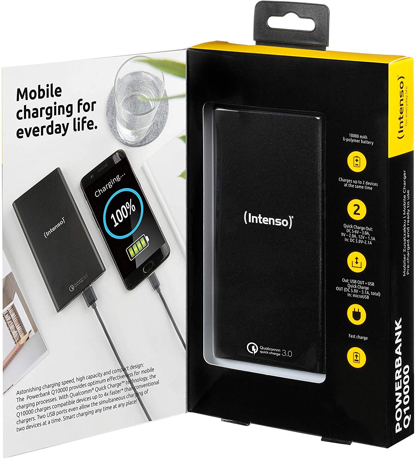 Powerbank Intenso Q10000 (czarny)