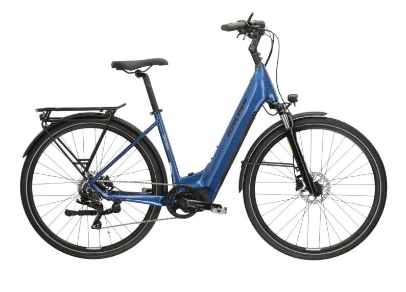 Rower elektryczny Kross KR TransH LS 3.0 U 28 L Niebieski
