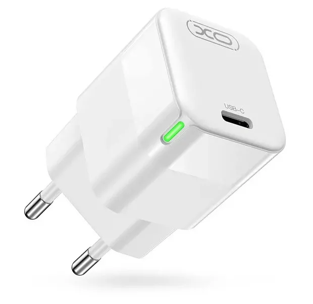 Ładowarka sieciowa XO CE06 USB-C 30W Biały
