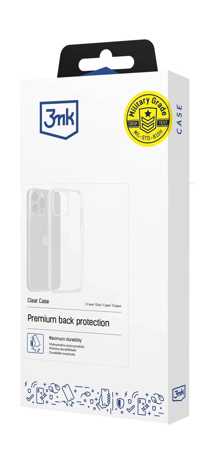 Etui 3mk Clear Case do Poco F8 Ultra