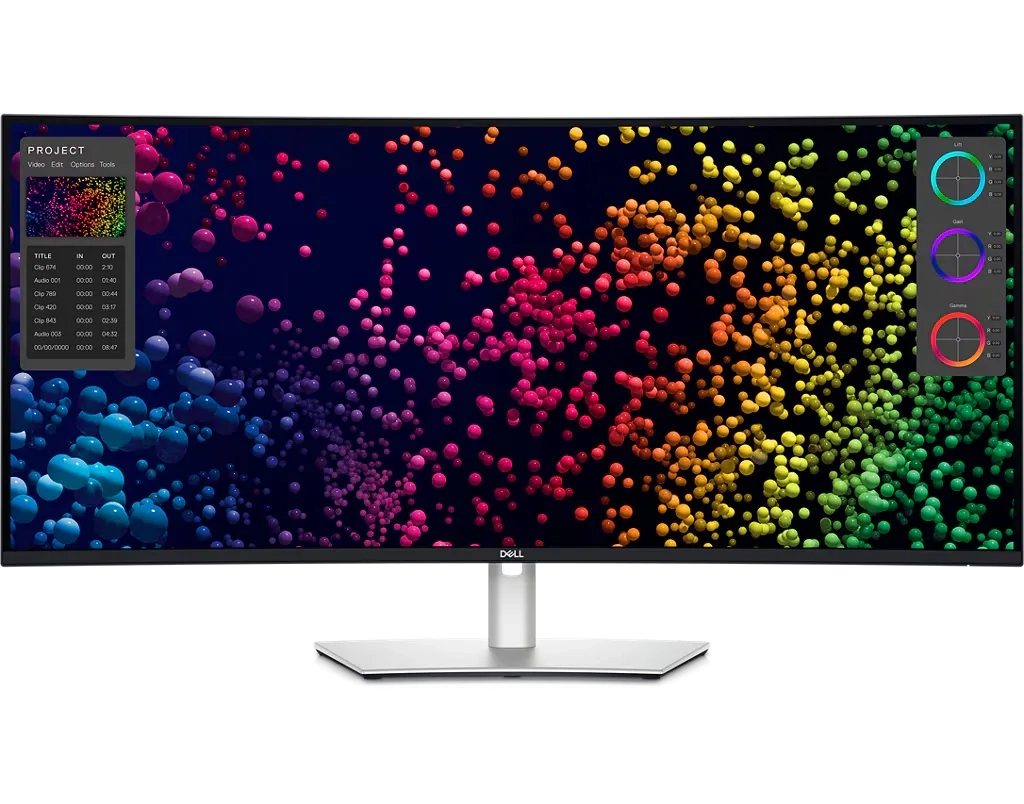 Monitor Dell UltraSharp U4025QW 39,7" 5K IPS Black 120Hz 5ms Zakrzywiony Profesjonalny  z hubem Thunderbolt