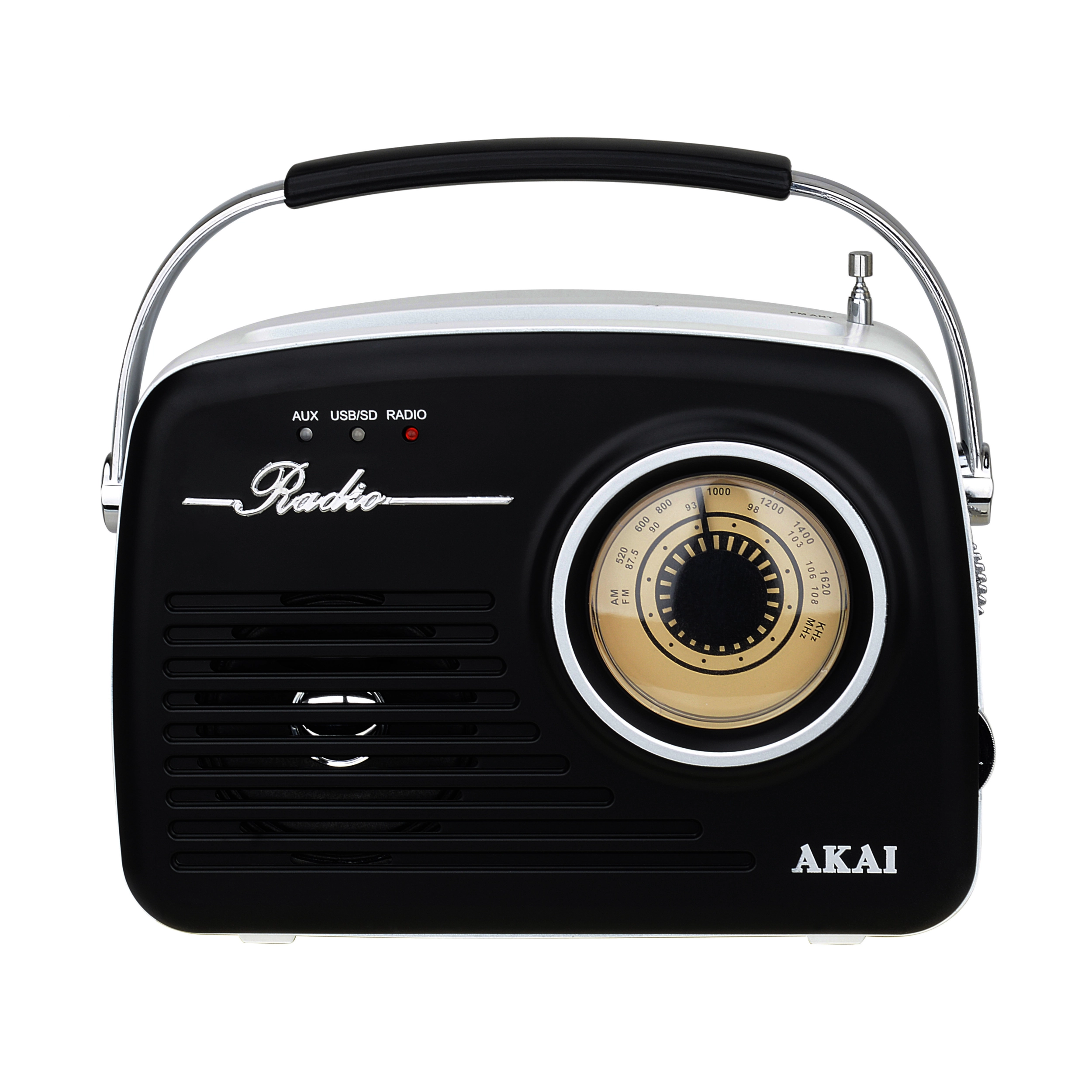 Radioodbiornik AKAI APR-11 Czarno-biały