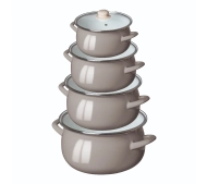 Altom Design 02050021312 Indukcja Emalia 8 elementów