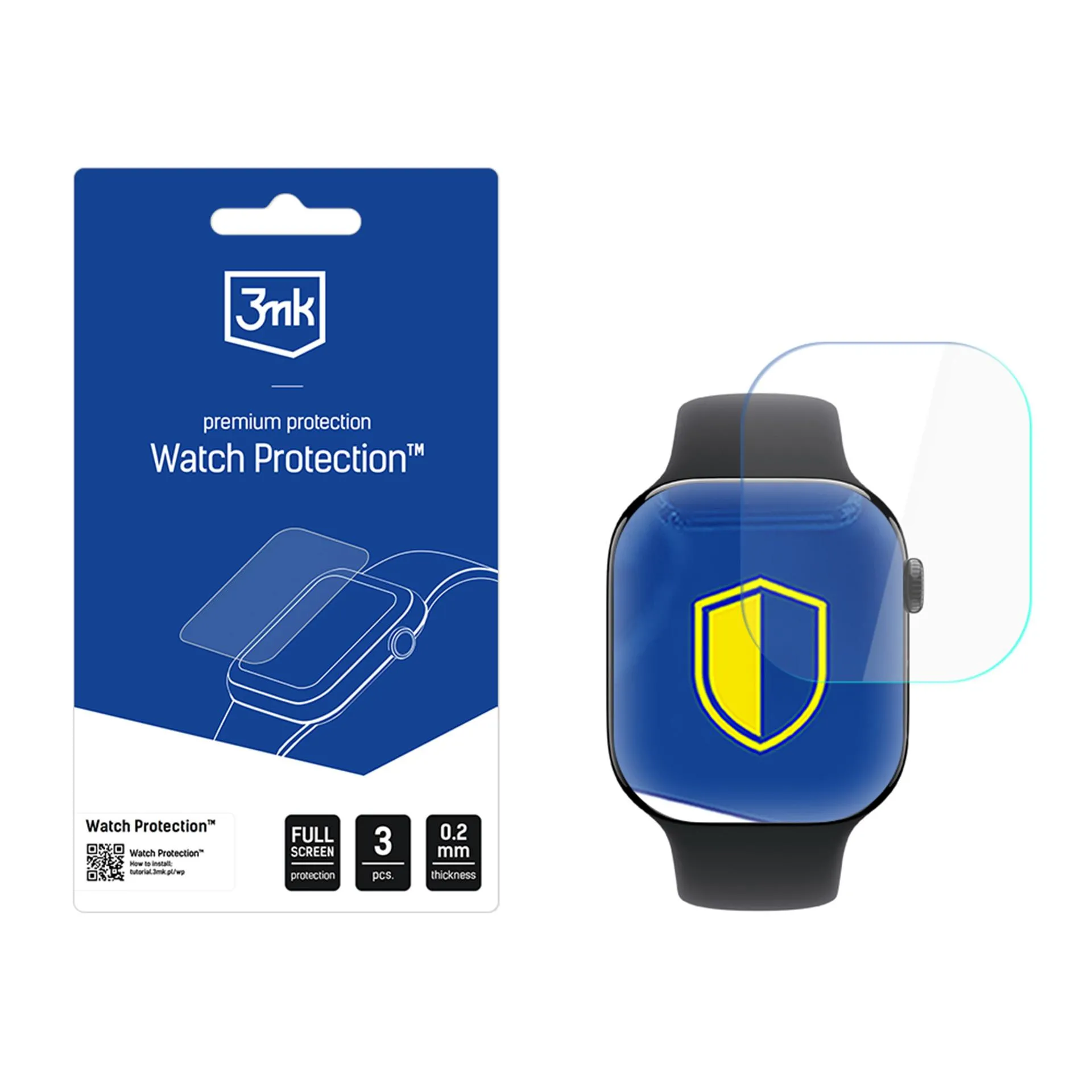 Folia ochronna 3mk Watch Protection ARC do Apple Watch 11 42mm