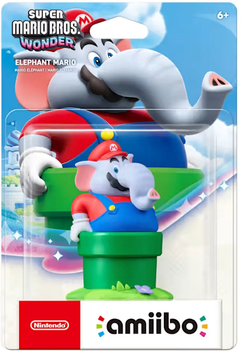 Figurka Nintendo amiibo Super Mario Bros. Wonder - Elephant Mario